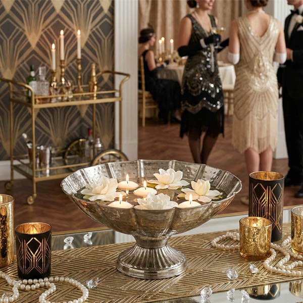 Classic Silver Pedestal Bowls - Image 4
