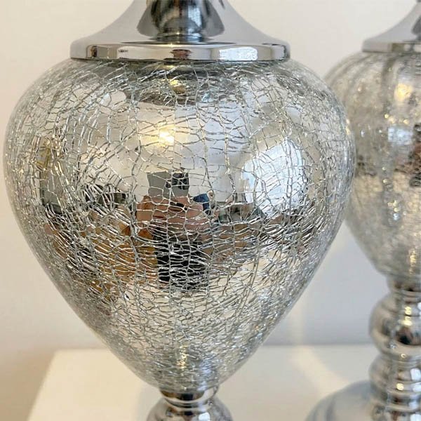 Silver Urn Candle Holders - Image 2