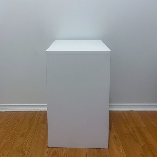 Wooden White Plinth