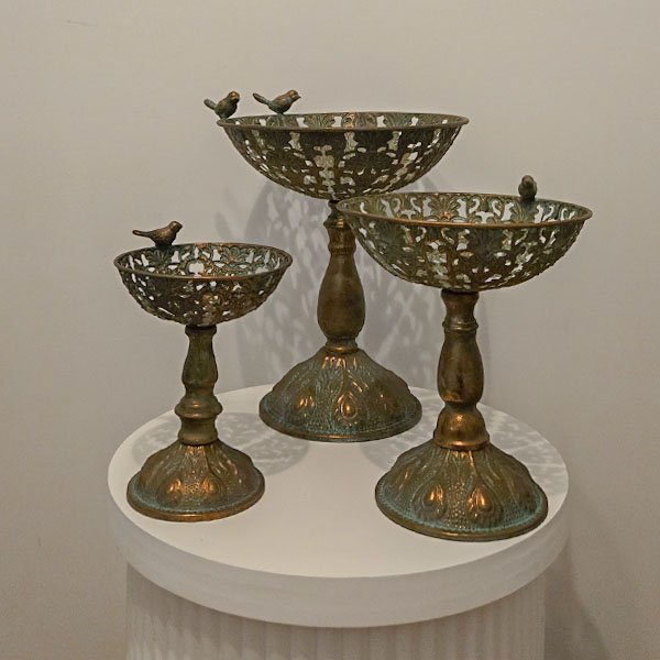 Rustic Elegance Bird Bowls